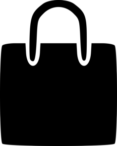Gui Shopping Bag Outline Svg Vector, Free Vectors File